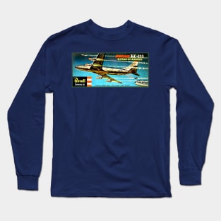 KC-135 Stratotanker Model Kit Box Art Long Sleeve T-Shirt